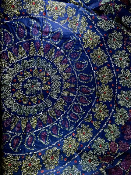 Nakshi Cotton Bedsheet, Double-sided Reversible Bedcover