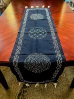 Sashico Table Runner – Cotton Canvas, 16x55 Inch, NGC-R01 Fabric, Stylish and Durable Home Decor - Image 3